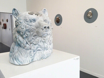 Malia Landis & Wesley T. Wright. Courtesy of Transmission Gallery