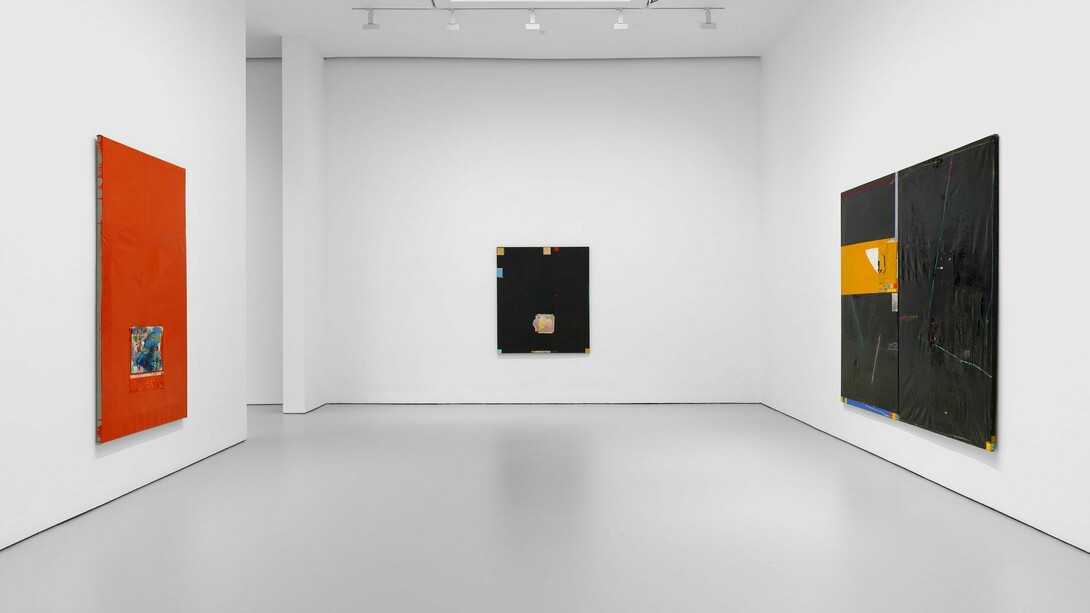 Installation view, Raymond Saunders: Post No Bills, David Zwirner, New York, February 22–April 6, 2024.
Courtesy David Zwirner