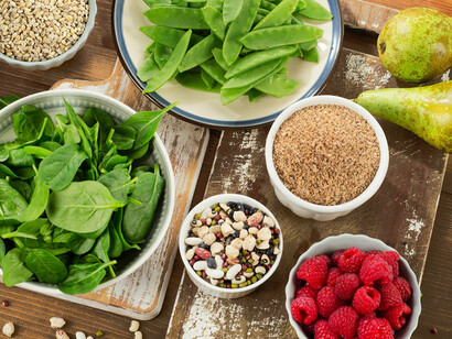 Fibre vegetali e cereali aiutano il buon funzionamento dell'intestino