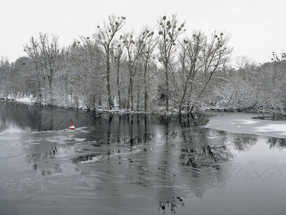 Hans-Christian Schink, Bei Karpzow, aus der Serie "Hinterland", 2013. Mit freundlicher genehmigung des Museums der bildenden Künste Leipzig