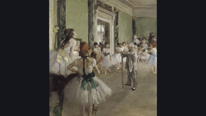 Edgar Degas
La classe di danza
© RMN-Grand Palais (Musée d'Orsay) / Hervé Lewandowski