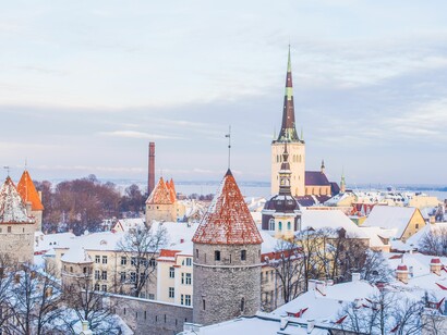 Europe in winter
