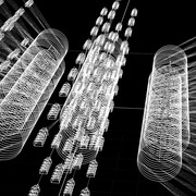 Carlos Miguel Gonçalves, Pulse space 02, structure (detail). Courtesy of the Islamic and Mediterranean Cultural Centre of Silves