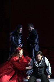 Una scena della Tosca