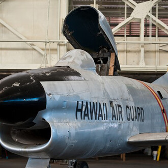 North American Aviation F-86 Sabre. Courtesy of Pearl Harbor Aviation Museum