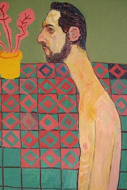 Meirion Ginsberg, Profile, oil on canvas, 2013, 50 x 40 cm