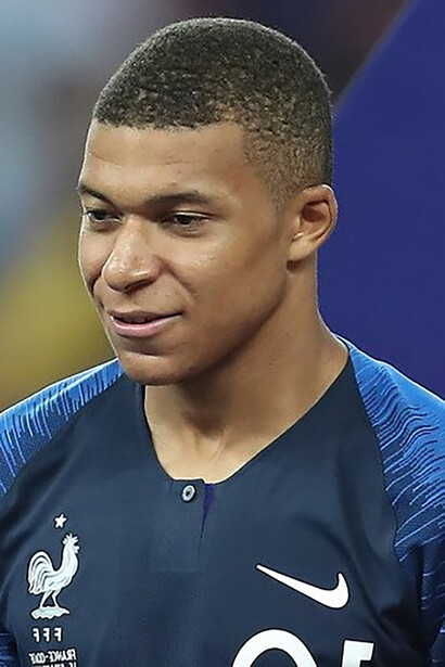 Kylian Mbappé en 2018 © By Антон Зайцев  CC BY-SA 3.0