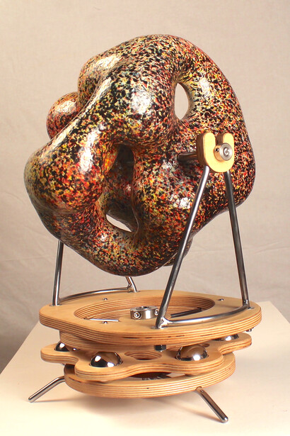 Tactile terrain, artwork in exhibition. Courtesy of Jackson Junge Gallery
