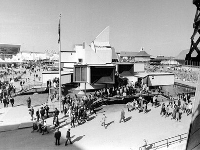 Cuba Pavillion, Montreal, Canada, Vittorio Garatti, 1968. © Archivo Vittorio Garatti