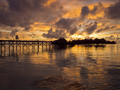 Recuerdos. Un atardecer junto al mar