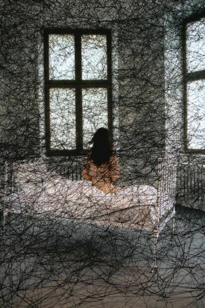 Chiharu Shiota - Camera da letto