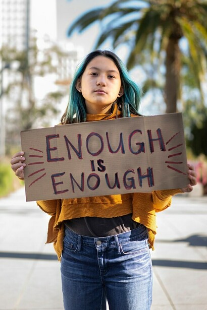 "Suficiente significa suficiente". Exigiendo un mundo mejor