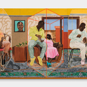 Feni Chulumanco, Ubomi Buyaqhubekeka (Life continues). Courtesy of Osart Gallery