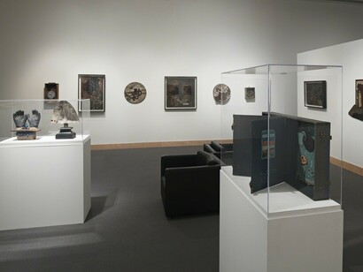 Salvatore Meo, Exhibition view. Courtesy of Boca Raton Museum of Art