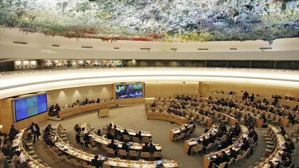 El Consejo de Derechos Humanos de la IONU, en Ginebra