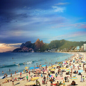 Day to Night. Courtesy of Bryce Wolkowitz Gallery