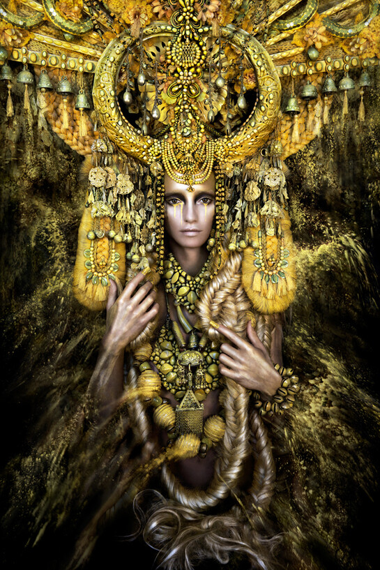 Kirsty Mitchell, Gaia, The Birth Of An End, archival pigment print, 200 x 129 cm, edition of 5