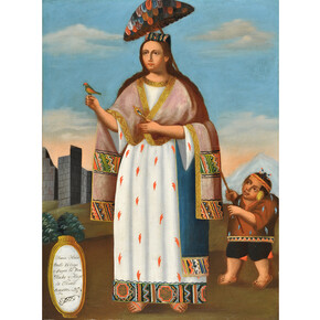 Unidentified Artist . Mama Ocllo, 1835/45 . Carl and Marilynn Thoma Collection.