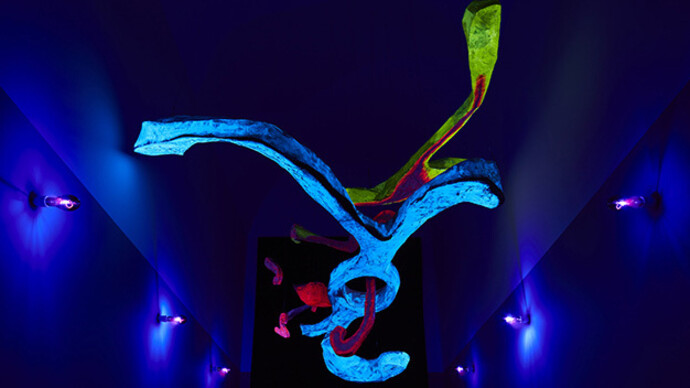 Lucio Fontana. Courtesy of Pirelli HangarBicocca