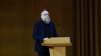 Alexander Dugin al Consiglio mondiale del popolo russo, 2022