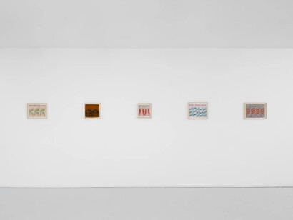 Mark Corfield-Moore, Swan song, exhibition view. Courtesy of Kate MacGarry