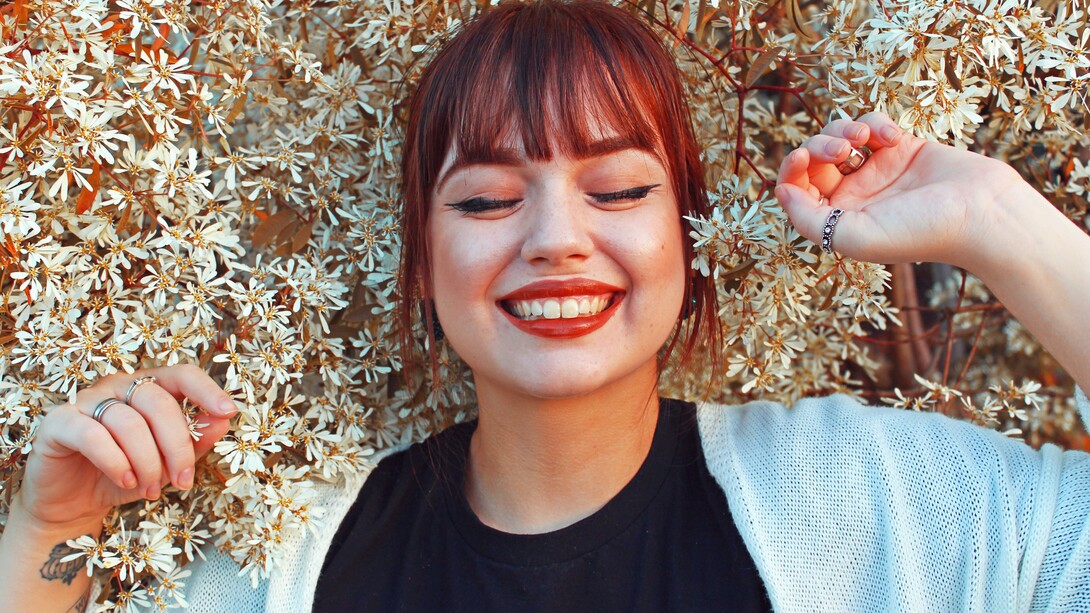 Always smile and be happy, positive vibes, no matter what!