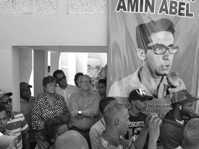Conmemoración del aniversario del asesinato del líder estudiantil dominicano