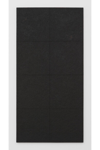 Chung Chang-Sup, "Meditation 9550-B”, 1995, Tak fiber on canvas, 244 x 122 cm / 96 1/16 x 48 1/32 inches, Courtesy Galerie Perrotin