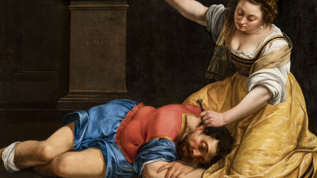  Artemisia Gentileschi, Yaël et Siséra, 1620. Avec l'aimable autorisation du Musée Jacquemart-André