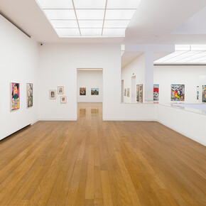Erró, De imagem a imagem, vista de exposição. Cortesia da Fundação Iberê Camargo