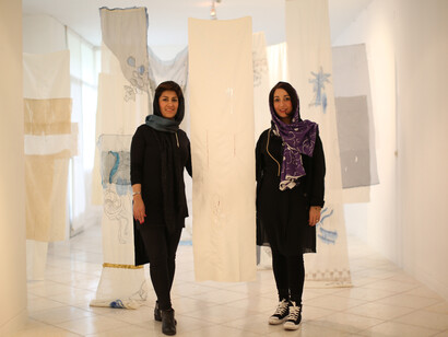 Loredana Galante e Saba Zahra Najafi. Andare verso