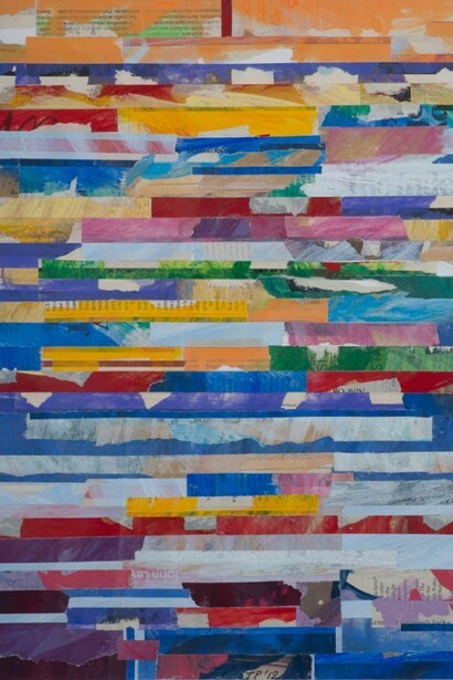 Tom Pike, Favella, 40.5 x 29 cm, acrylic on paper