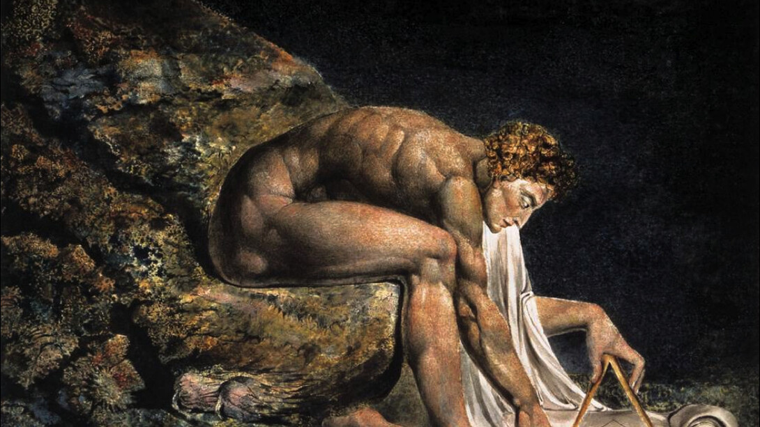 William Blake, Newton, 1795, Tate Gallery, Londres 