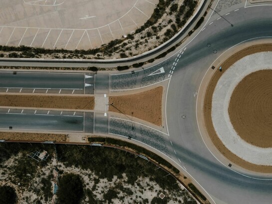 Paved roads replace nature and trap heat