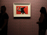 Banksy. A visual protest at the Chiostro del Bramante 