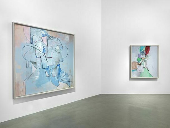 George Condo. Headspace, 2014, Simon Lee Gallery London, installation view, courtesy of the artist and Simon Lee Gallery