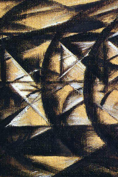 Giacomo Balla, "Velocità d'automobile", studio, 1913