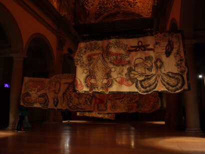 Simone Pellegrini, installazione presso il Teatro San Leonardo, Bologna