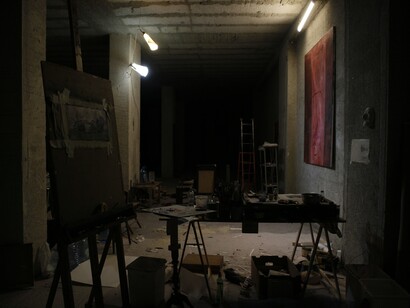 Studio Space, Night (2025), captured by Kristian Zara