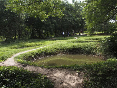 Today, a lush, green field; years ago, a death sentence for dissidents