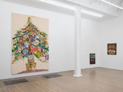Dale Lewis, Lost illusions, exhibition view. Courtesy of Edel Assanti