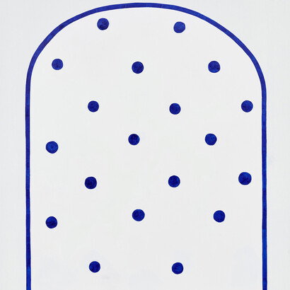 Raphaela Simon, Haube, 2016, oil on canvas. Courtesy of the artist and Galerie Max Hetzler, Berlin | Paris
