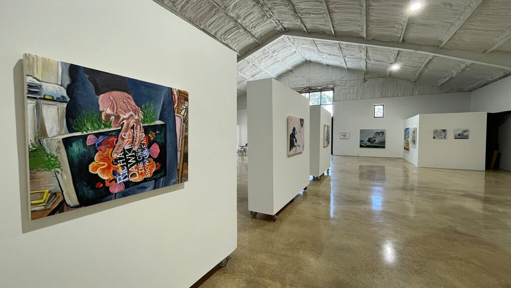 Ken Craft, A never finished light, exhibition view. Courtesy of Ro2 Art Gallery