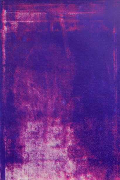 Swansong IV (mesh entropy), Jack Brindley, 2014, Acrylic on Canvas, 42 x 60 cm