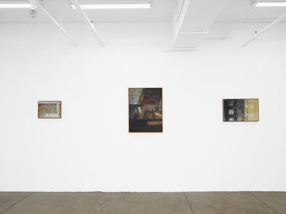 Calli Ryan, Across the way, exhibition view. Courtesy of Monya Rowe Gallery