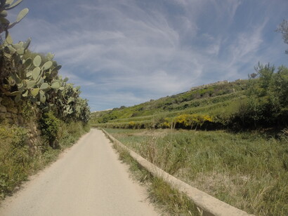 El paisaje cambió, como cambia la vida, Martita... que día a día me enamora un poquito más. Rabat, Malta
