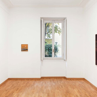 Uwe Wittwer, Controcorrente, veduta della mostra. Cortesia di Monica De Cardenas
