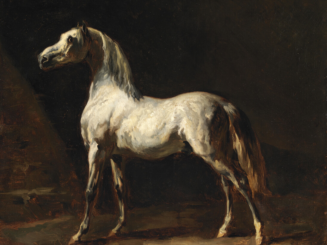 After Théodore Géricault (1791-1824), A Horse, Photo © National Gallery of Ireland

