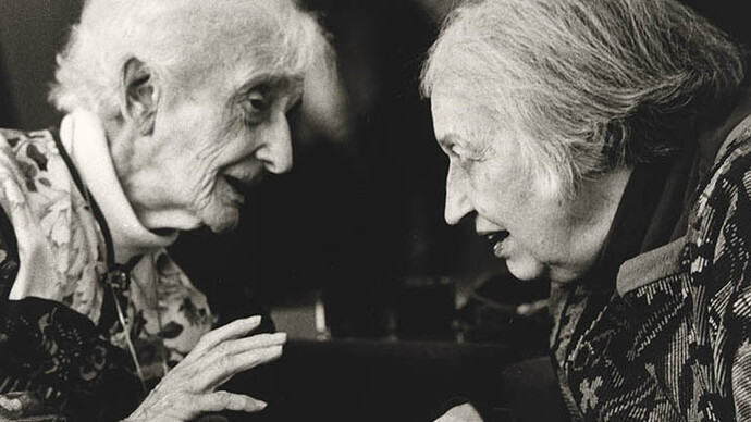 In mid-sentence. Courtesy of National Portrait Gallery