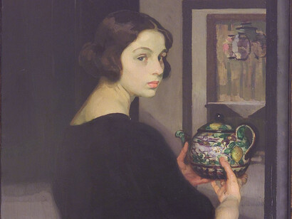 Amedeo Bocchi, Ritratto di Bianca (dettaglio)